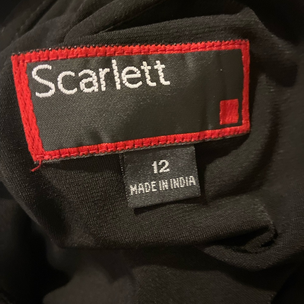 🌸2 for $15, 3 for $20🌸 Scarlett Sleeveless Sheath dress, black, 12 - Picture 4 of 5